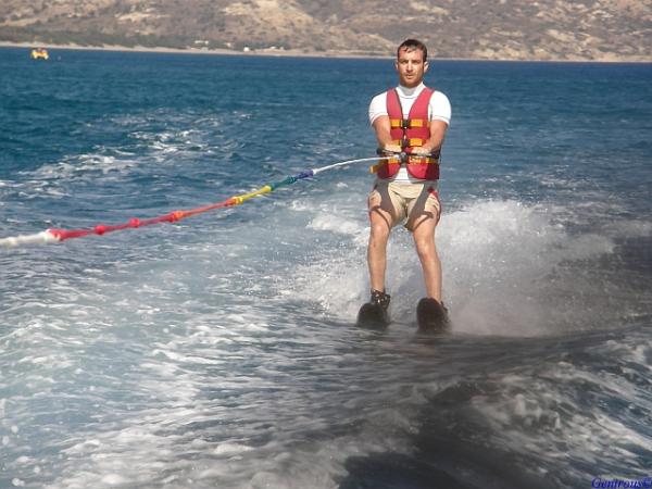 Water skiing @ Cos island