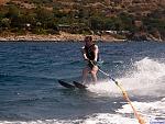 Water skiing at Anavissos